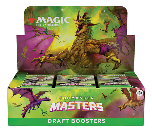 Draft Booster Box Commander Masters - (24 Unid.) Envío Grati