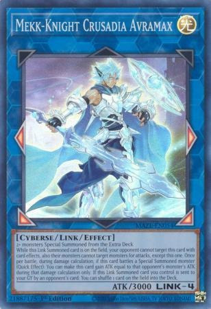 Yugioh! Mekk-knight Crusadia Avramax - Maze (super Rare)