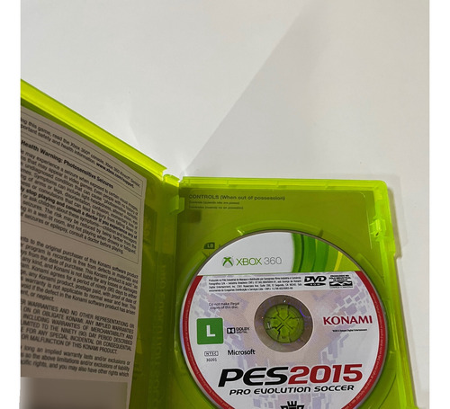 Jogo Xbox 360 - Pes 2015 - Original Mídia Física (Recondicionado)