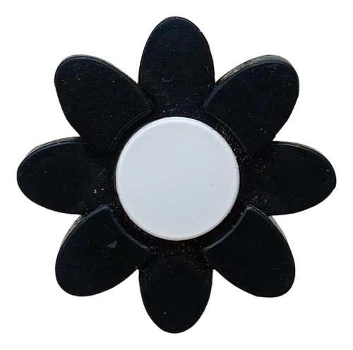 2 Amortiguadores Silicona Con Forma Flor For Raquetas Tenis