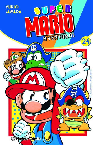 Super Mario Nãâº 24, De Sawada, Yukio. Editorial Planeta Comic, Tapa Blanda En Español