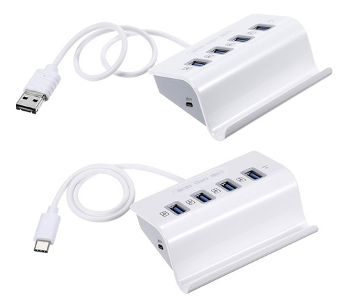 Y K Hub Usb Otg 4 En 1, Multidivisor Usb 3.0 For Pc Y
