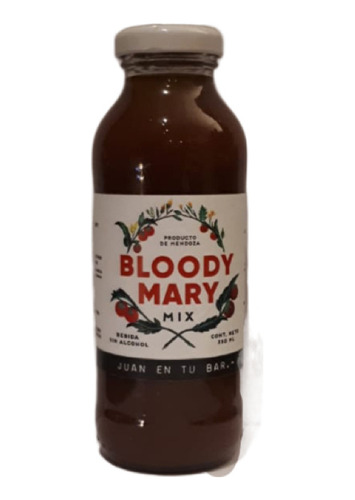 Pack X6 Jugo Para Bloody Mary X350ml Alcaraz