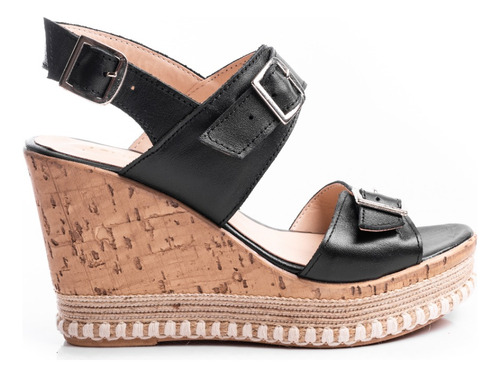 Sandalias Zapatos Zuecos Mujer Plataformas Taco Cuadrado Forrado Livianas Cómodas Moda Primavera Verano