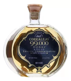 Paquete De 3 Tequila Corralejo 99,000 Horas Añejo 750 Ml