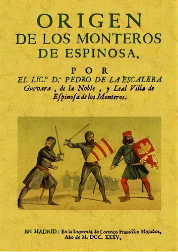 Origen De Los Monteros De Espinosa., De Escalera, Pedro De La. Editorial Maxtor, Tapa Blanda En Francés