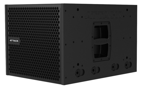 Sistema Pa Attack Caixa Ativa Vertcon F108d + Sub Grave S112
