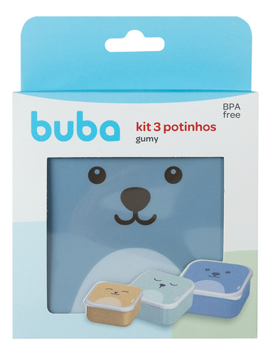 3 Potes Potinhos Para Armazenar Comida Frutas Bebê Neném Kit
