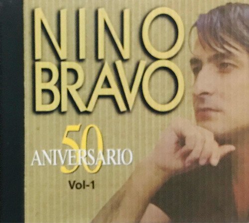 Nino Bravo, 50 Aniversario Vol. 1 Cd Importado Seminuevo