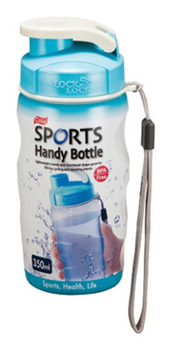 Botella Color Sports Lock And Lock 350ml. Azul Hpp726b