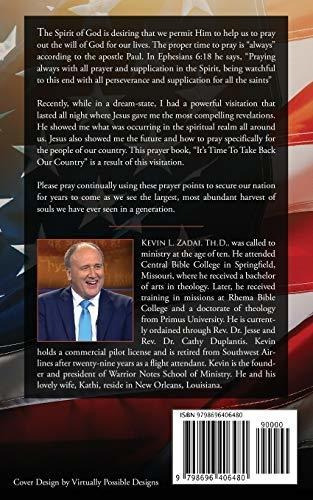 It S Time To Take Back Our Country A Prayer Guide To Changi, De Zadai, Dr. Kevin L.. Editorial Independently Published, Tapa Blanda En Inglés, 2020