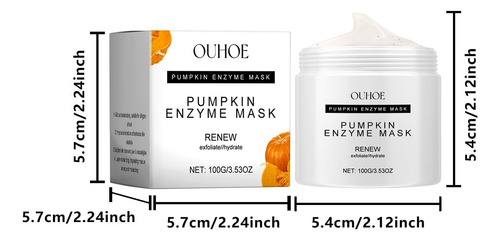 La Máscara Facial R Pumpkin Fruit Puede Limpiar Profundament
