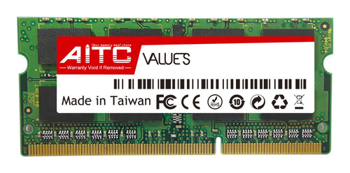 Imagen 1 de 1 de Memoria Ram 8 Gb 1600mhz Ddr3l 1.35v Sodimm Aitc