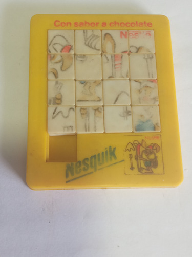 Rompecabezas Antiguo Nesquik Del 80 (Usado)