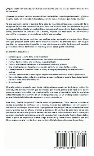Hablar En Publico Hablao Un Profesional -..., de W Williams, Ja. Editorial Alakai Publishing LLC en español