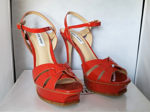 Zapatos Zapatilla Tacones Steve Modelo Roja | Meses intereses