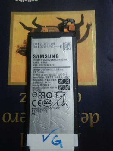 Batería Samsung Eb-ba720abe J7 Pro ,j730