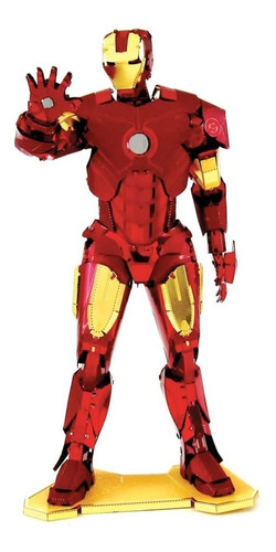 Rompecabezas Metálico 3d Metal Model - Iron Man 