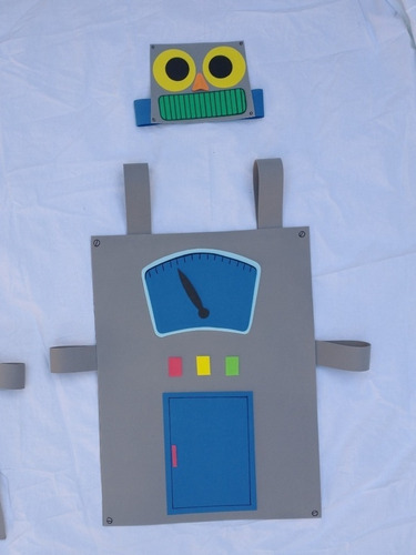 Disfraz Diseño Diseño Robot Niños Y Adultos