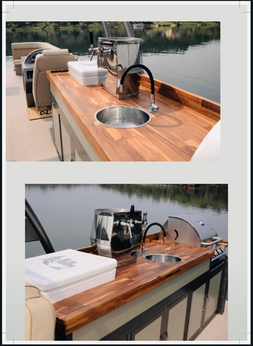 Lancha Pontoon 9500 F-boat, Fluvimar
