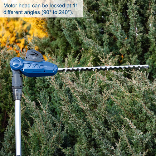 Cortasetos Telescópico 20v + Starter Kit 2ah - Scheppach