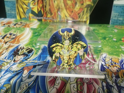 Tazos Caballeros Del Zodiaco Sabritas Set 2 Piezas (Usado)