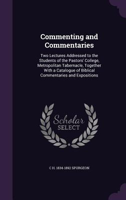 Libro Commenting And Commentaries: Two Lectures Addressed...