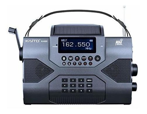 Radio Kaito Voyager Ka900 Digital Solar Am Fm Sw Bluetooth  