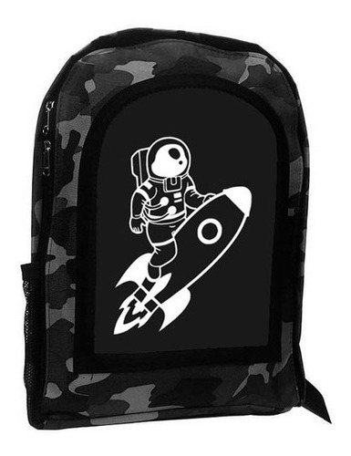 Mochila Camuflada Nasa Espacio A39