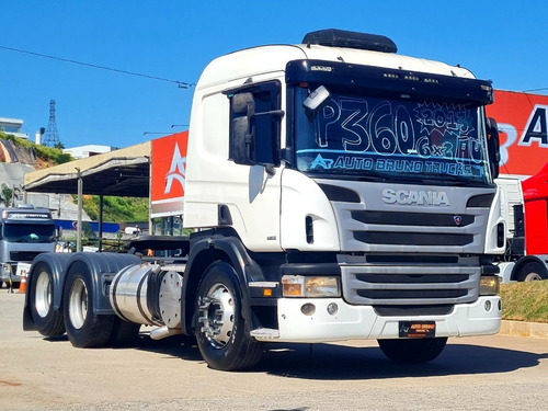 Imagem 4 de 25 de Scania P360 Opticruise 6x2 Ar Condi Motor Novo Automática