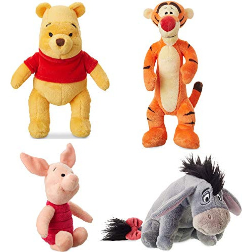 Disney. Peluches Winnie The Pooh, Tigger, Eeyore Y Piglet
