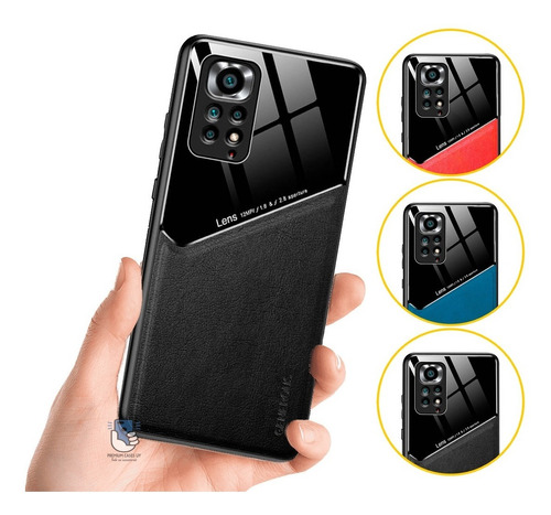 Protector Case Para Xiaomi Note 11 Pro Con Detalles En Cuero