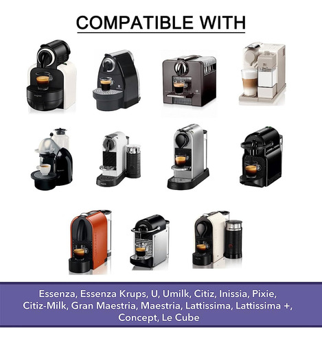 Pack 6 Capsulas Reutilizables Para Cafetera Nespresso