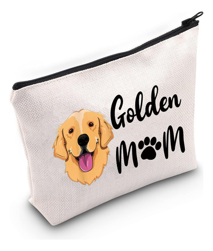 Golden Mom - Bolsas De Maquillaje Golden Retriever Para Mamá