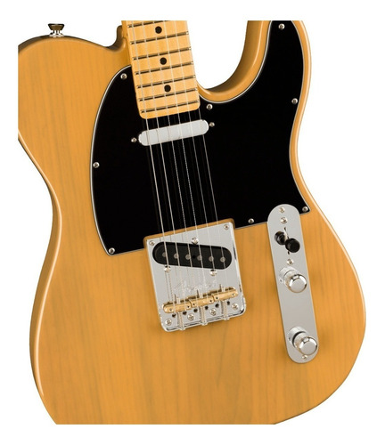 Guitarra eléctrica Fender American Professional II Telecaster de aliso butterscotch blonde brillante con diapasón de arce
