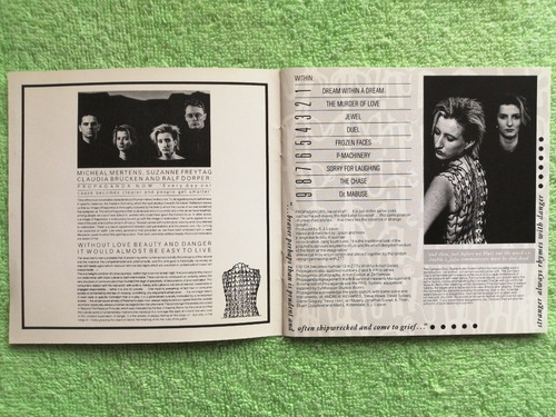 Eam Cd Propaganda A Secret Wish 1985 Su Album Debut New Wave