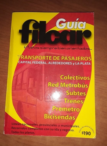 Guia Filcar - Varios - Editorial Filcar S.r.l