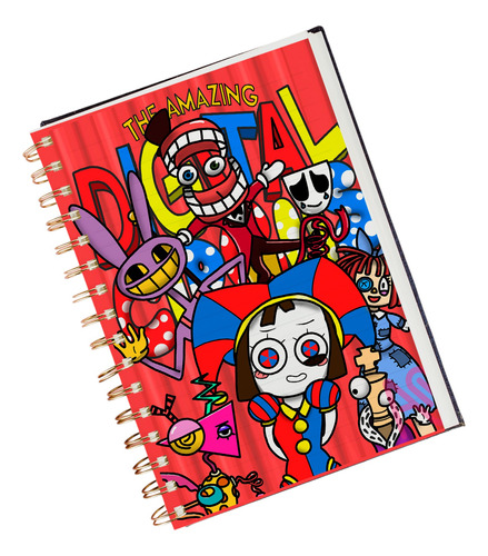 Cuaderno Digital Circus Cuadriculado 25x17 Cm 100 Hojas