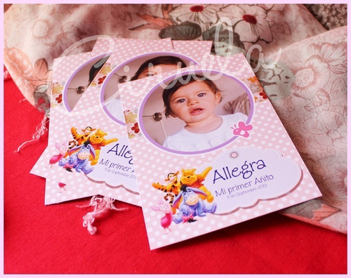 Fototarjetas Bautismo Imanes Baby Shower Imprimibles