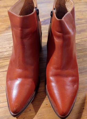 Botas Dama Cuero Nro 39 Marca Febo