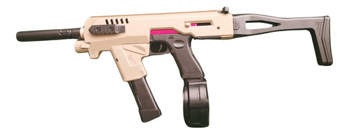 Pistola Glock Convertible En Rifle De Hidrogel Automático