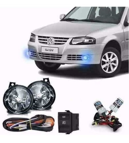 Kit Farol Milha Gol G4 Saveiro Parati Bt Mb Original + Xenon