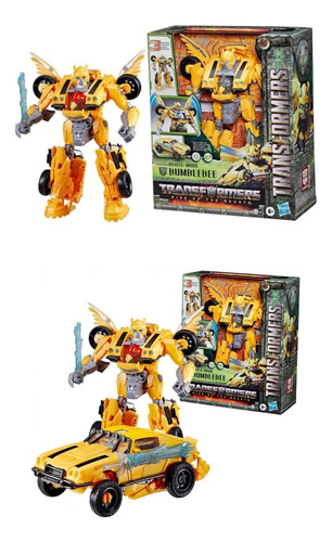 Figura De Acción Transformers Bumblebee Beasts Mode Original