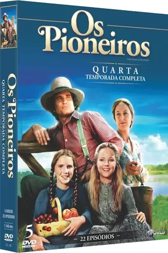 Box Dvd: Os Pioneiros 4ª Temporada - Original Lacrado