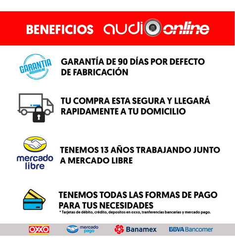 Paquete 4 Bocinas Para Auto Jvc Cs-j620 6.5 Pulgadas Baratas