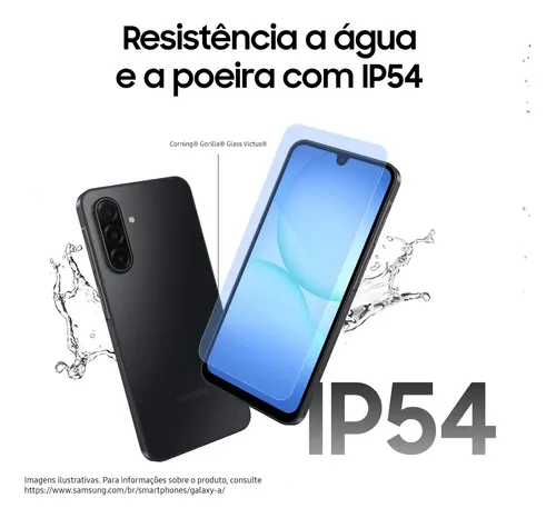 Celular Samsung Galaxy A17 5g Com Ia, 256gb, 8gb Ram, Câm De 50mp