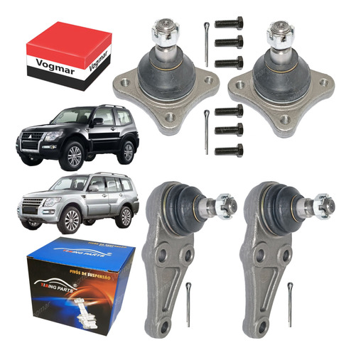 Kit Pivo Pajero Full 2006 2007 2008 2009 2010 Motor 3.2 3.8