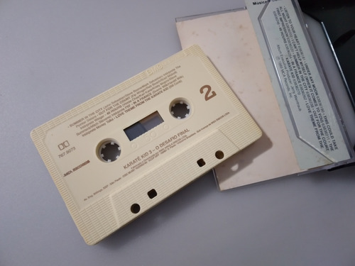 Fita Cassete K7 Karate Kid 3 Trilha Sonora 100% Original (Usado)