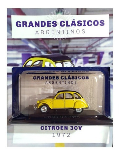 Grandes Clásicos Argentinos N° 08 Citroen 3cv (1972)