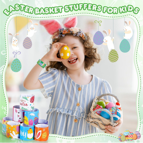 12 Pulseras De Aplausos For Niños De Pascua For Fiestas